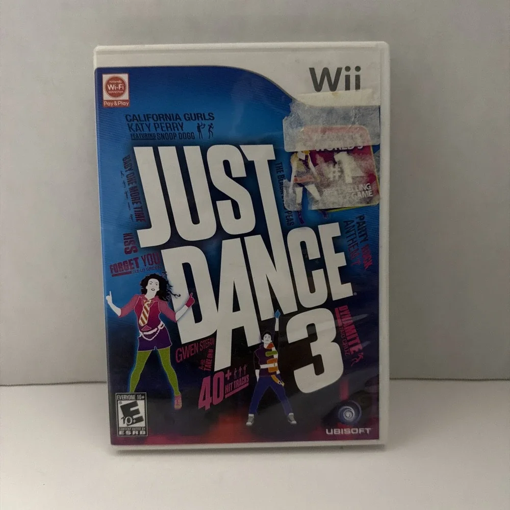 Just Dance 3 Nintendo Wii Game Complete with Manual Ubisoft 2011 CIB
